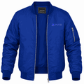 Men's PS5 Blue Lightweight Bomber Jacket - Blue