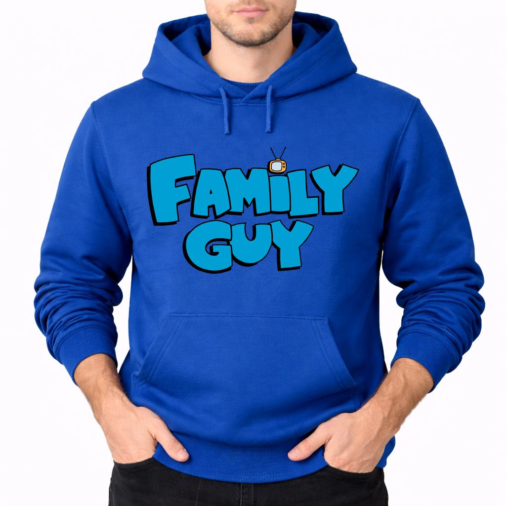 Men's Family Guy Pullover Hoodie - Blue