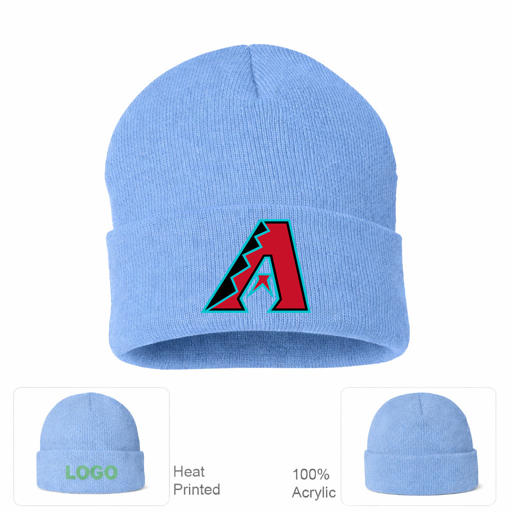 MLB Arizona Diamondbacks Beanie Hat - Sky Blue