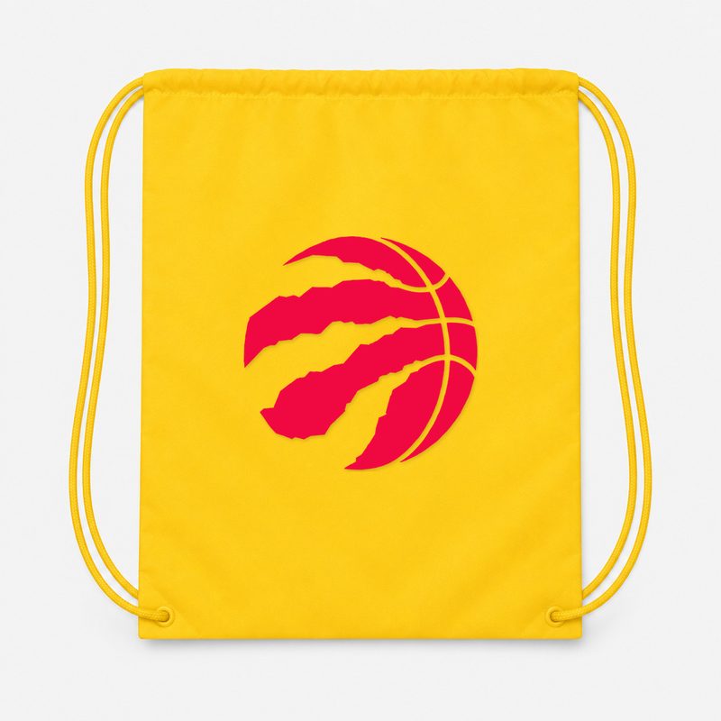 Toronto Raptors Drawstring Bag - Yellow