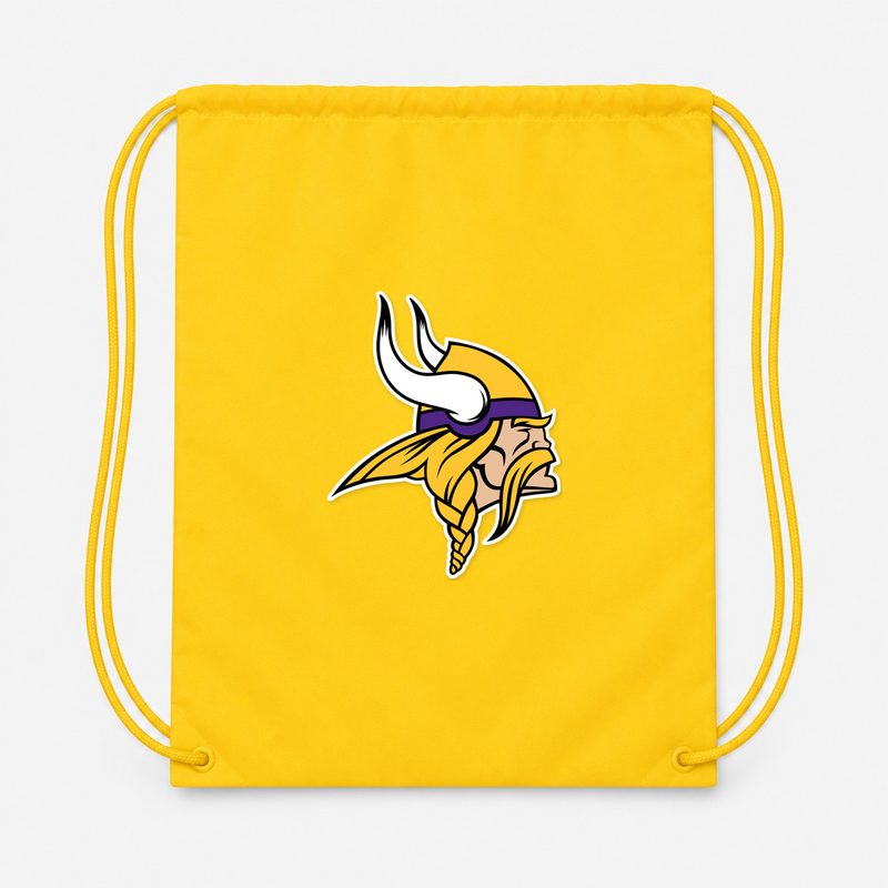 Minnesota Vikings Drawstring Bag - Yellow