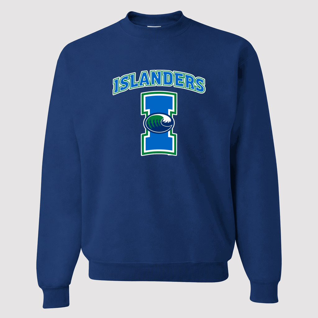 Men's Texas AM CC Islanders Crewneck Sweatshirt - Blue