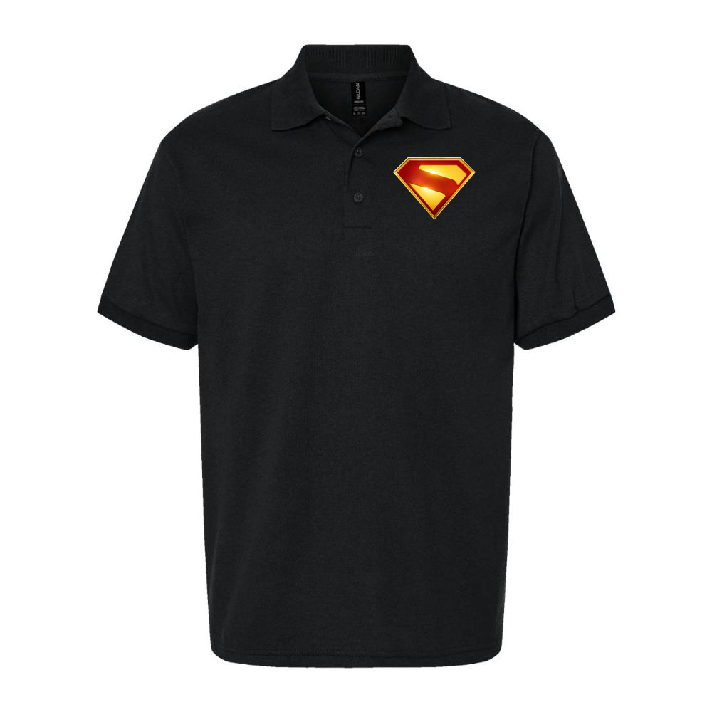 Men's Superman 2025 Dry Blend Polo - Black