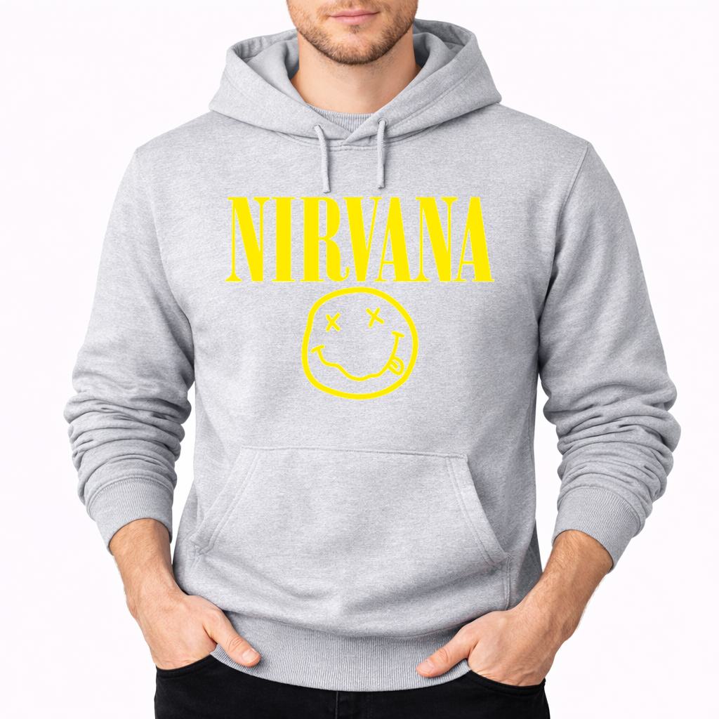 Men's Nirvana Pullover Hoodie - Gray