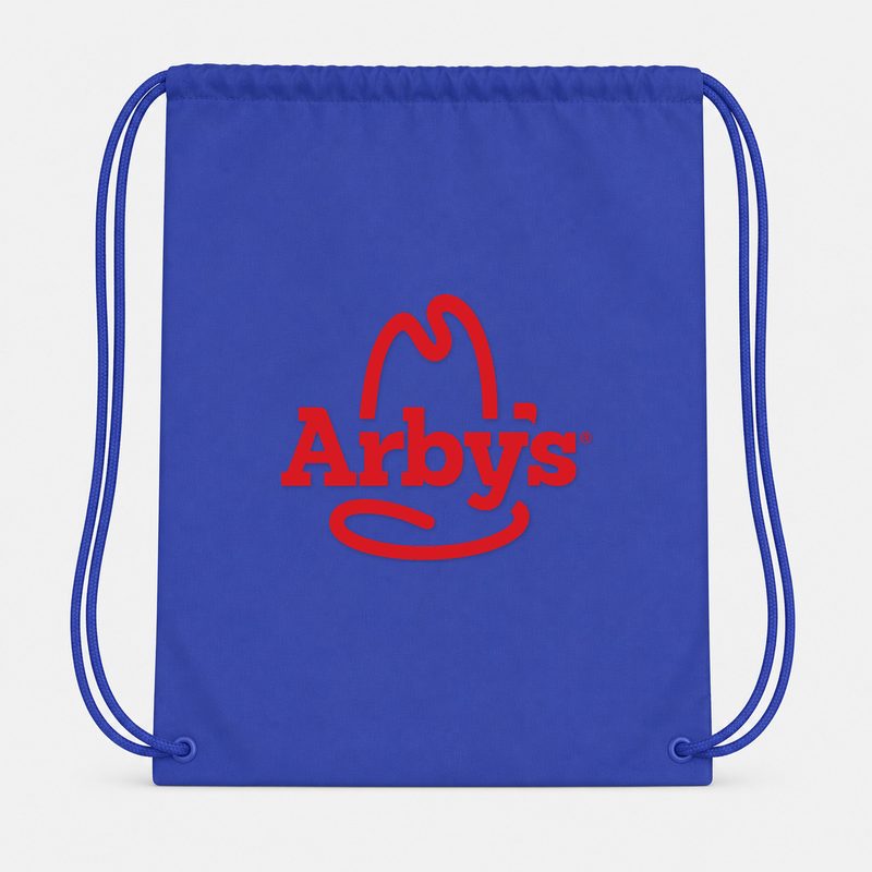 Arbys Drawstring Bag - Blue