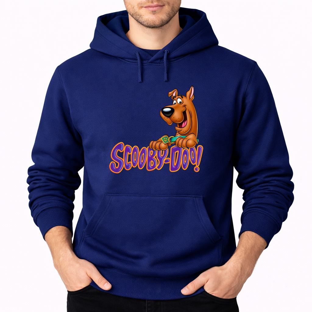 Men's Scooby-Doo Pullover Hoodie - Navy