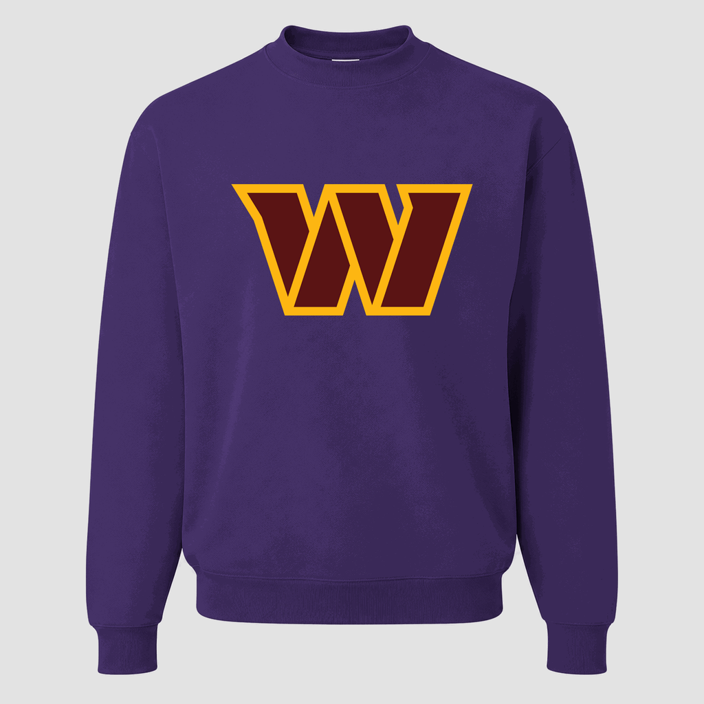 Men's Washington Commanders Crewneck Sweatshirt - Purple