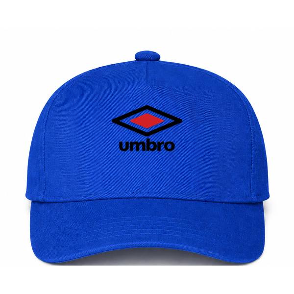 Umbro Logo Blue Dad Baseball Cap Hat