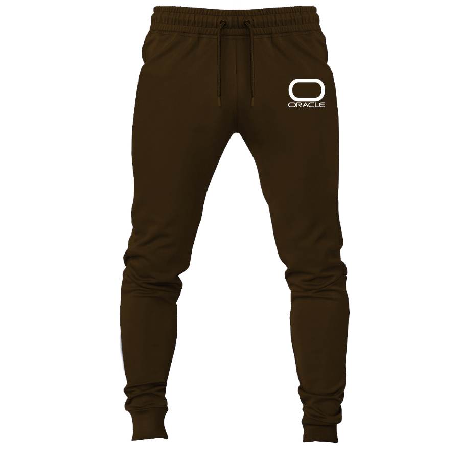 Oracle White joggers sweatpants - Brown