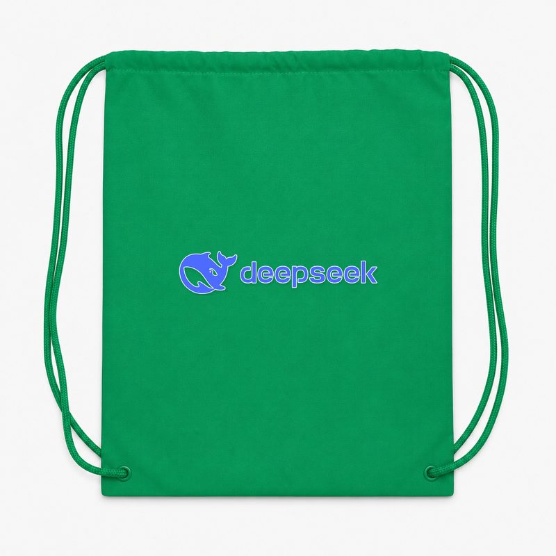 DeepSeek Drawstring Bag - Green