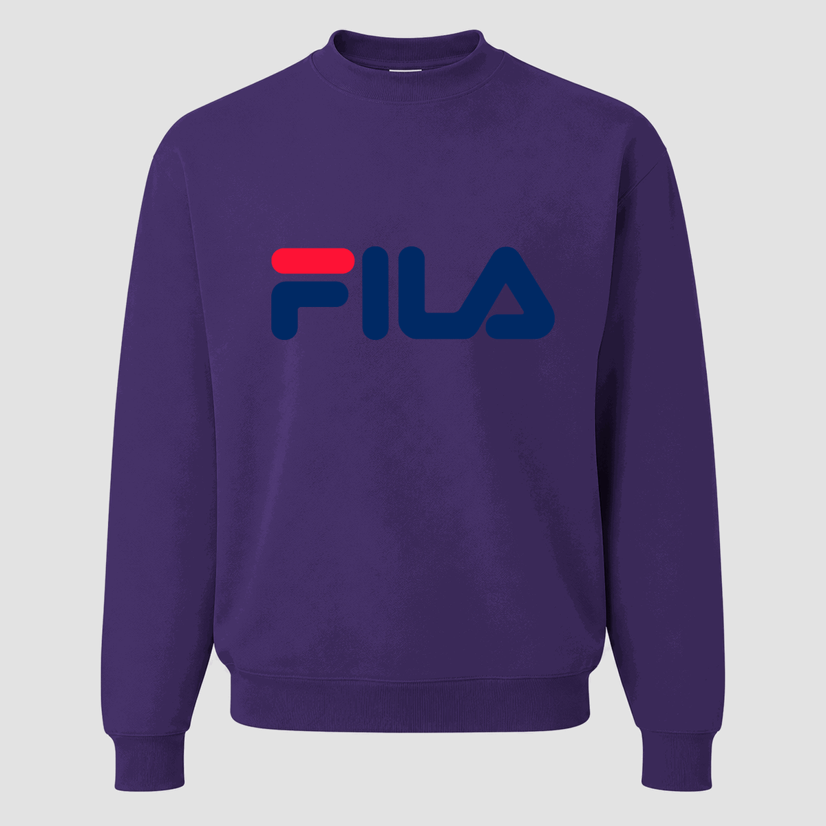 Men's Fila Crewneck Sweatshirt - Purple