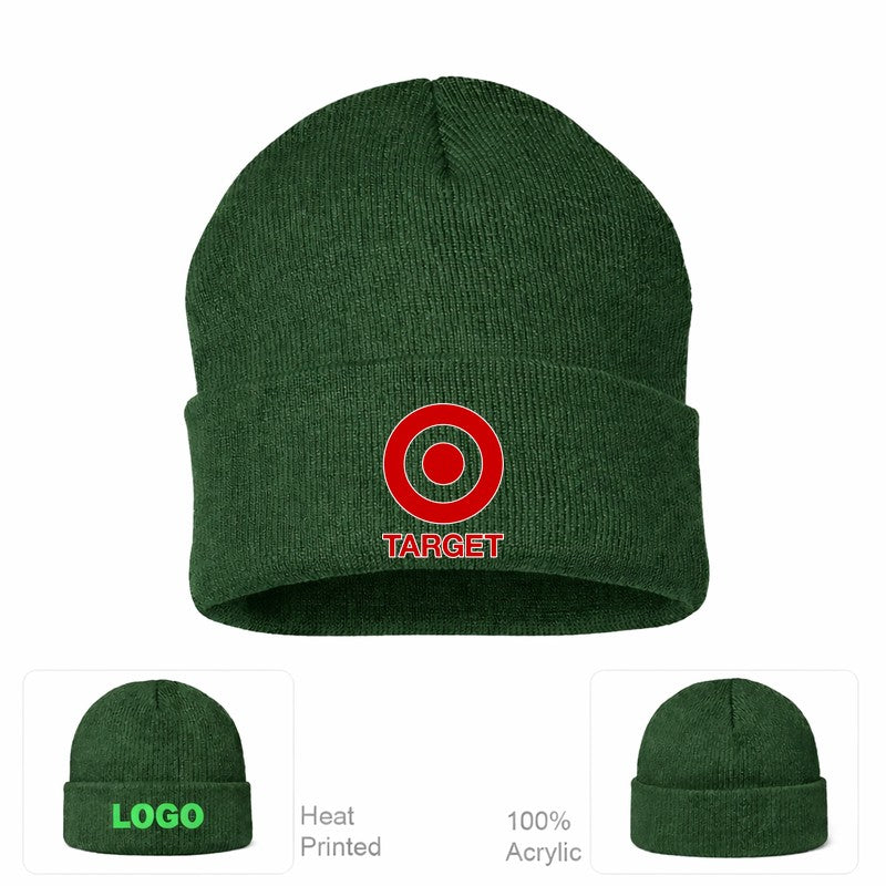 Target Forest Green Beanie Hat