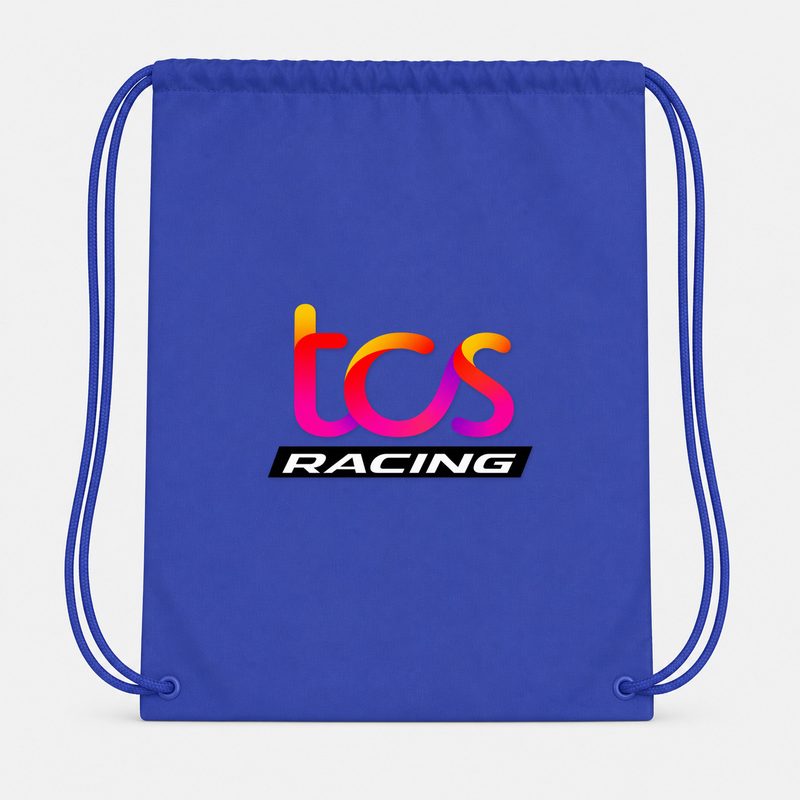 TCS Racing Drawstring Bag - Blue