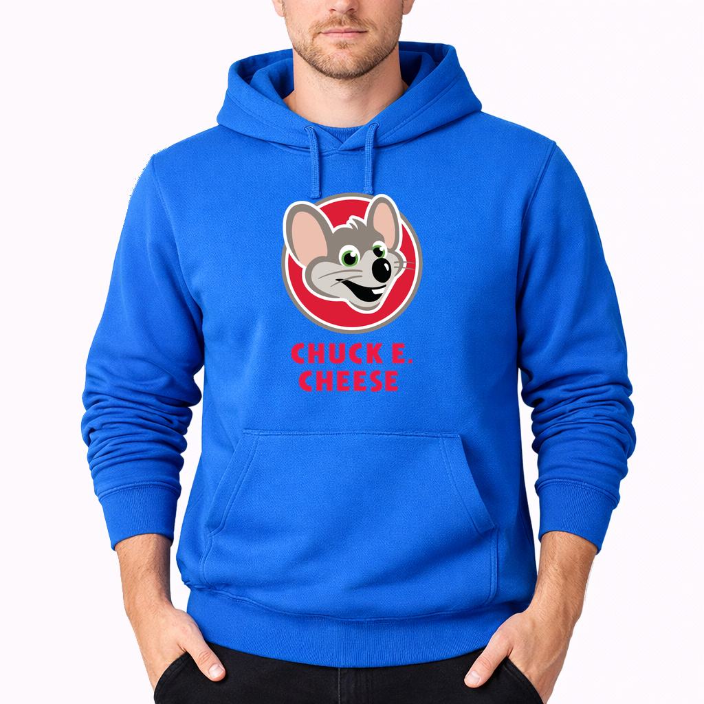 Men's Chuck E. Cheese's Pullover Hoodie - Azure