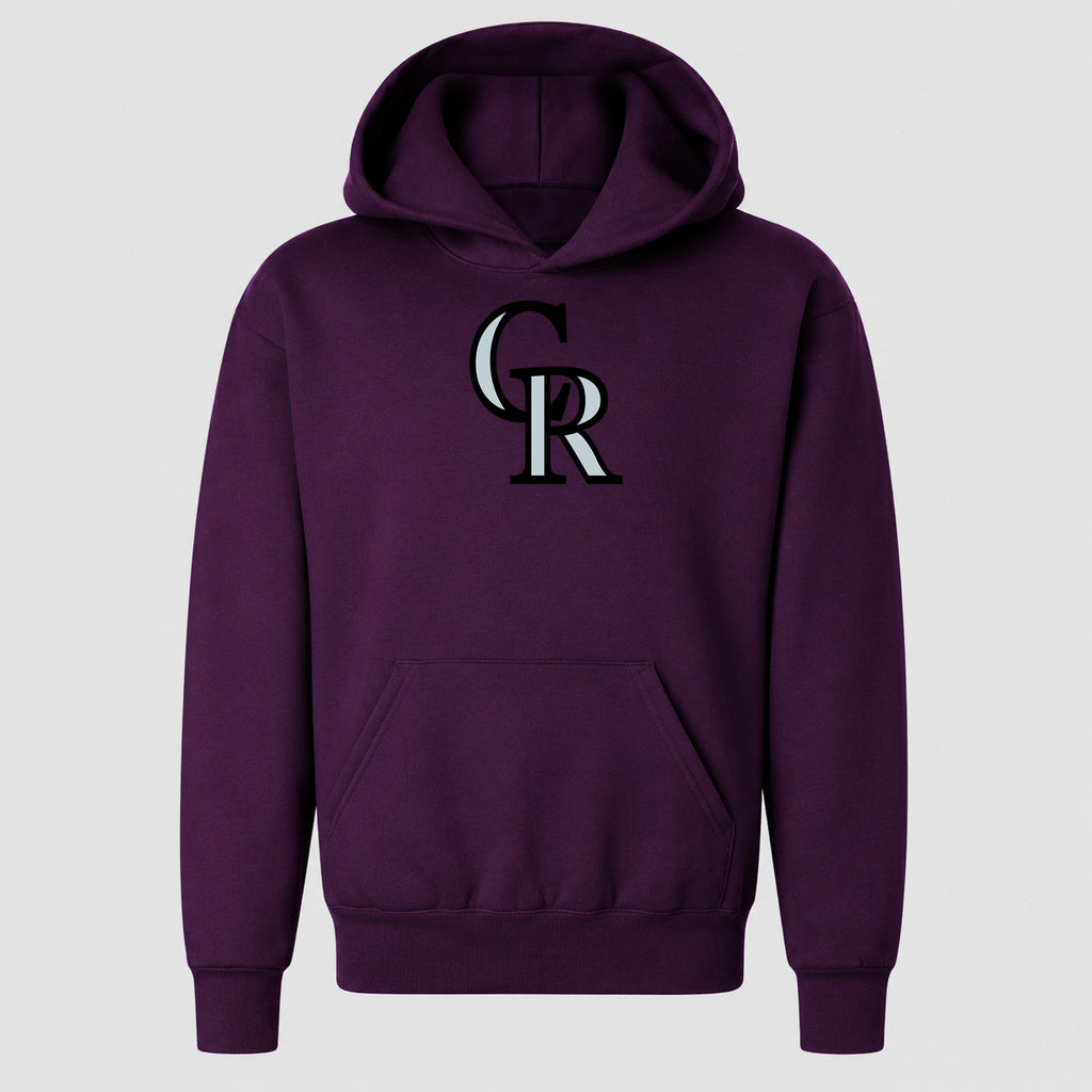 Youth Colorado Rockies Pullover Hoodie - Purple