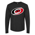 Men's Carolina Hurricanes Long sleeves Cotton Blend T-Shirt - Black