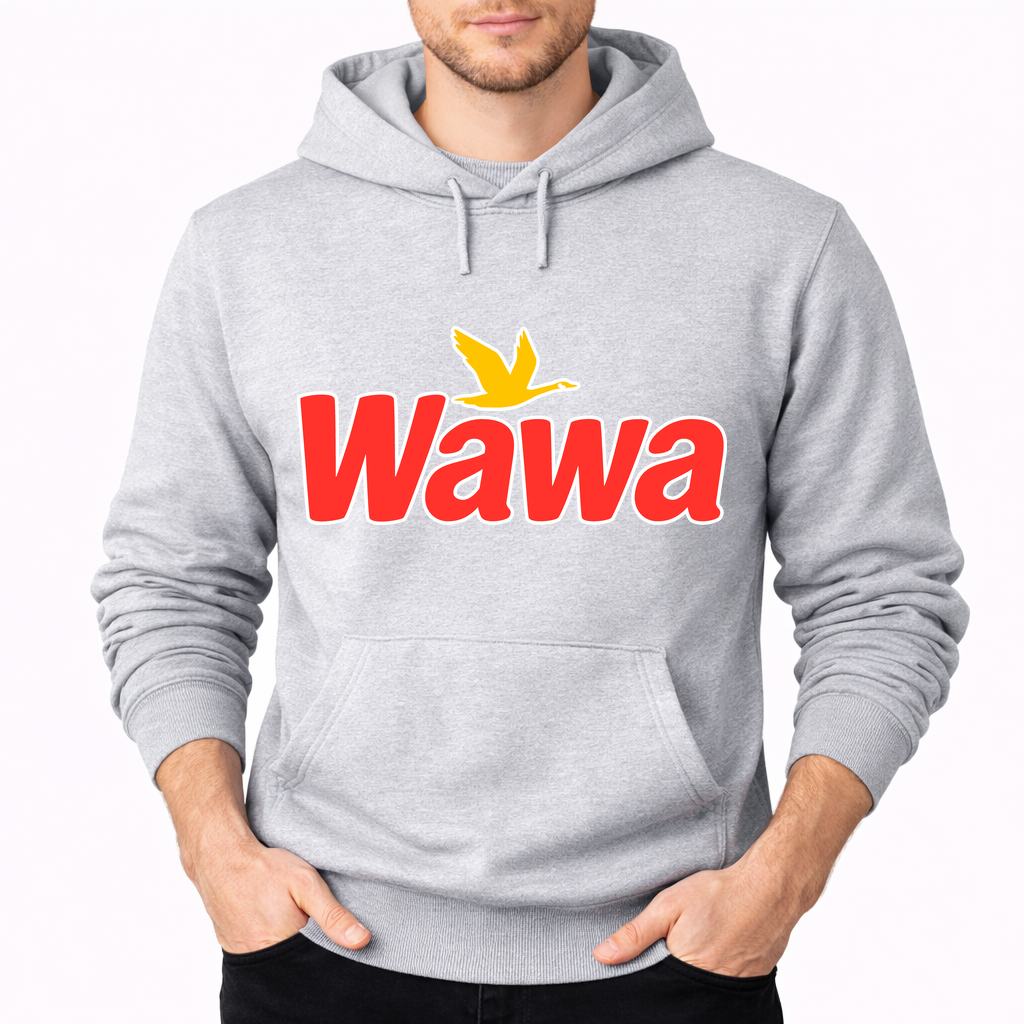 Men's Wawa Gas Station Pullover Hoodie - Gray