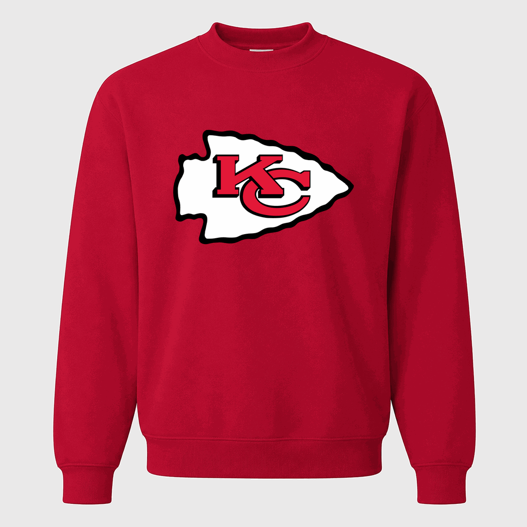 Men's Kansas City Chiefs Crewneck Sweatshirt - Red