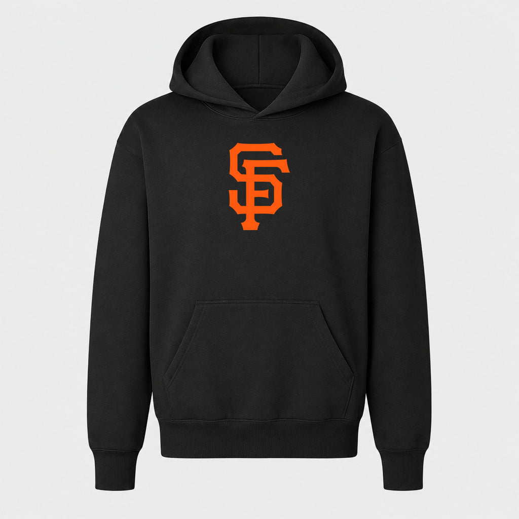 Youth San Francisco Giants Pullover Hoodie - Black