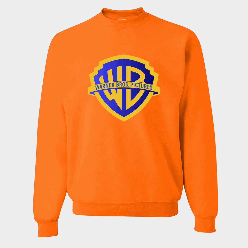 Men's Warner Bros. Crewneck Sweatshirt - Orange