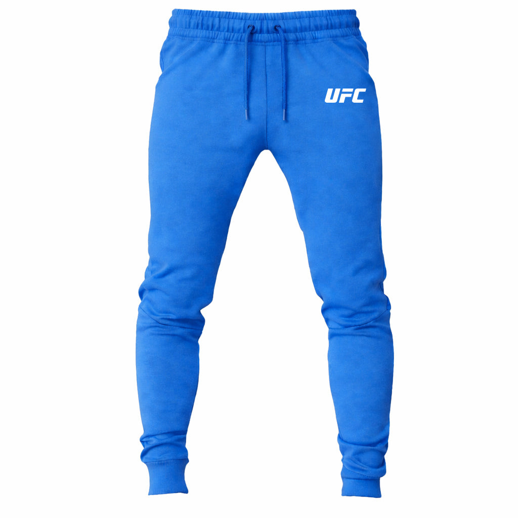 UFC White joggers sweatpants - Sky Blue