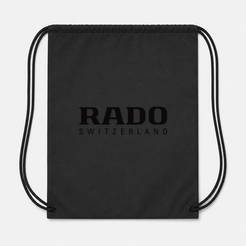 Rado Drawstring Bag - Black