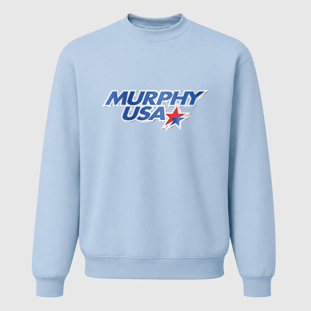 Men's Murphy USA Crewneck Sweatshirt - Sky Blue