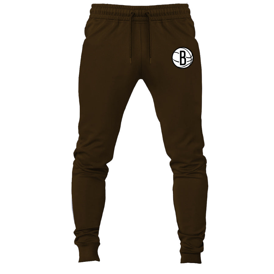 Brooklyn Nets joggers sweatpants - Brown