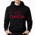 Men's Omega Pullover Hoodie - Black
