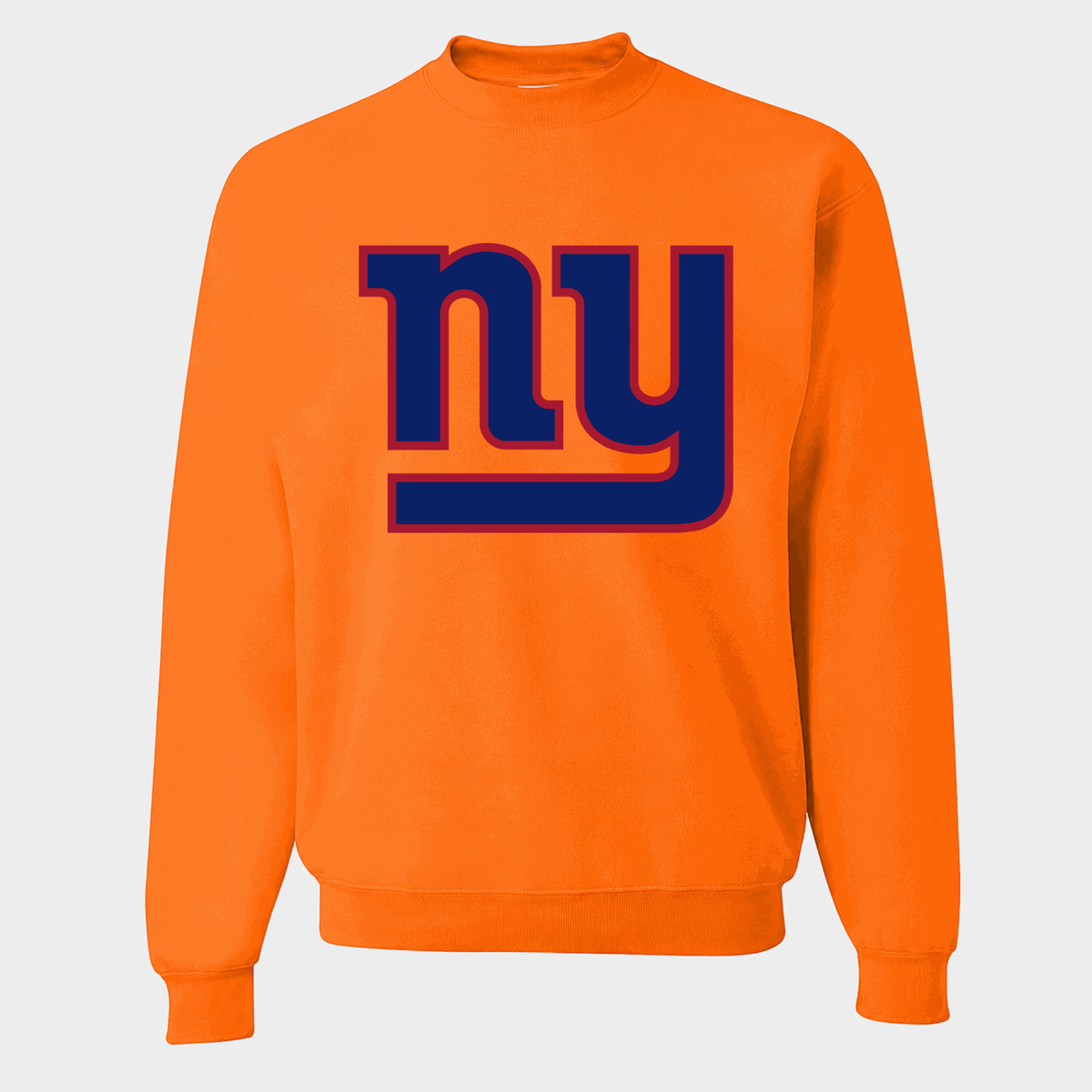 Men's New York Giants Crewneck Sweatshirt - Orange