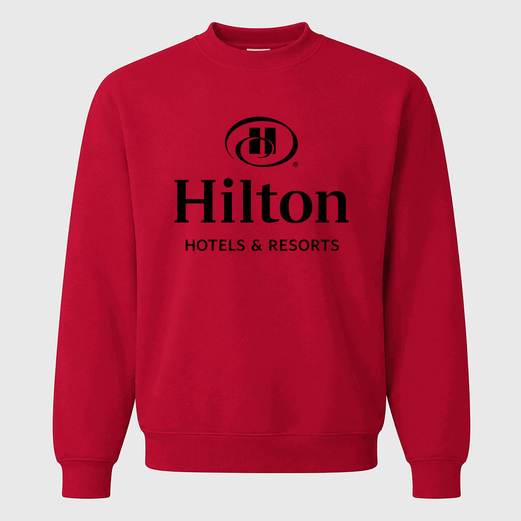 Men's Hilton Crewneck Sweatshirt - Red
