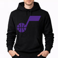 Men's Utah Jazz Pullover Hoodie - Black