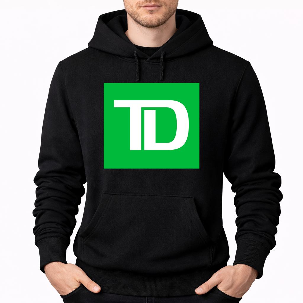 Men's TD Bank Pullover Hoodie - Black