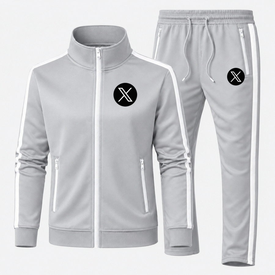 Twitter X tracksuit in Gray