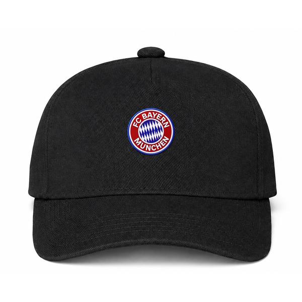 FC Bayern Munich Black Dad Baseball Cap Hat