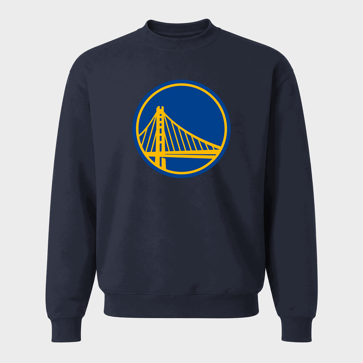 Men's Golden State Warriors Crewneck Sweatshirt - Navy