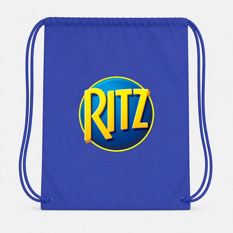 Ritz Mondelez Food Drawstring Bag - Blue