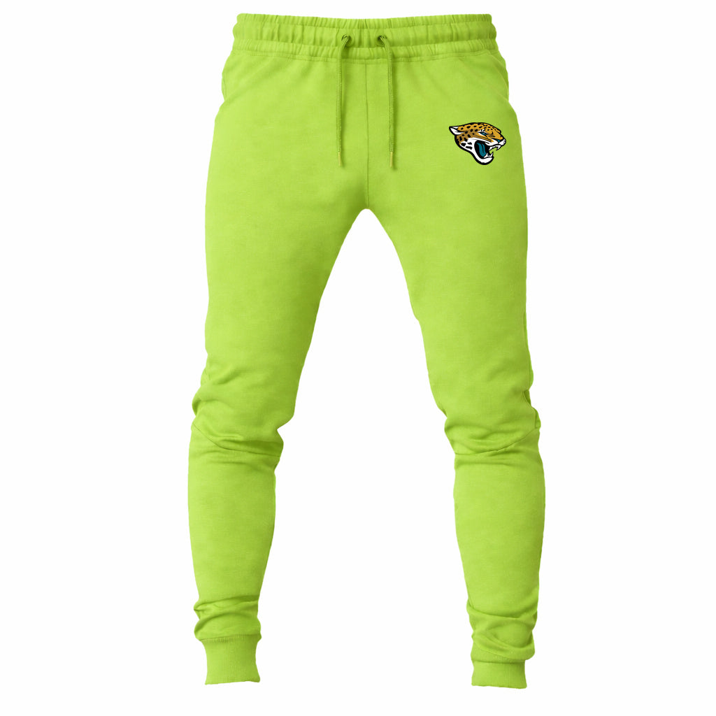Jacksonville Jaguars joggers sweatpants - Lime Green