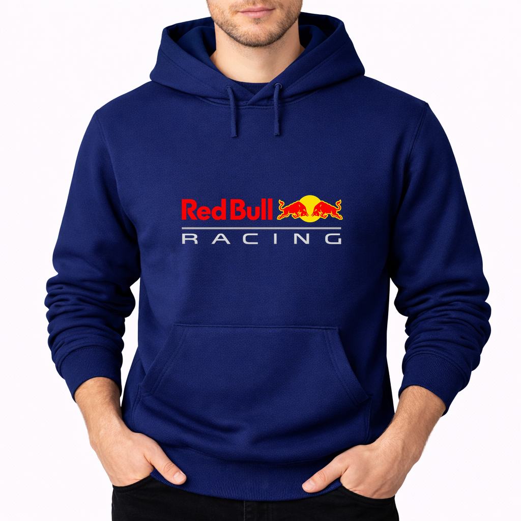 Men's Red Bull Racing Pullover Hoodie - Navy