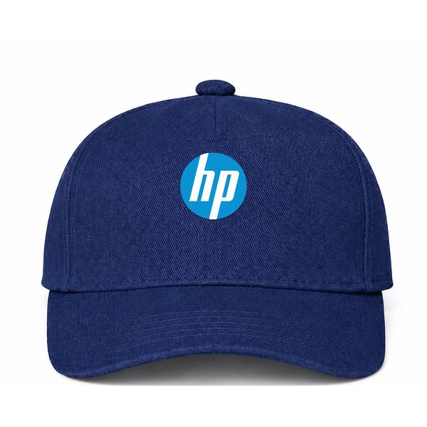 HP Logo Navy Dad Baseball Cap Hat