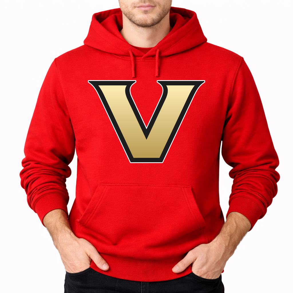 Men's Vanderbilt Commodores Pullover Hoodie - Red