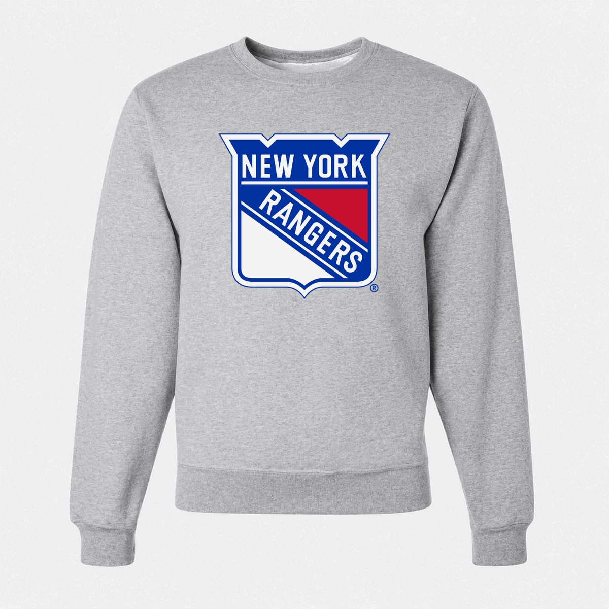 Men's New York Rangers Crewneck Sweatshirt - Gray
