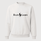 White - Front View - Ralph Lauren Crewneck Sweatshirt