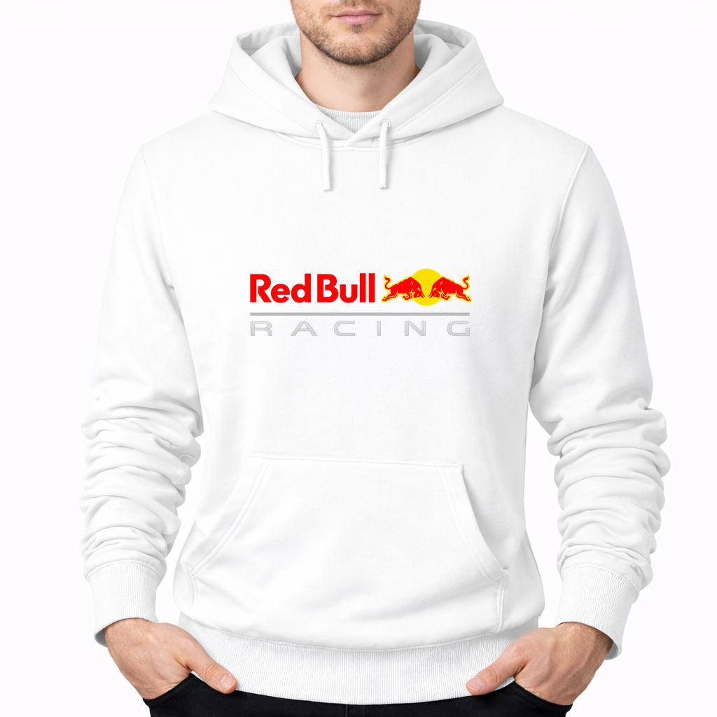 Men's Red Bull Racing Pullover Hoodie - White