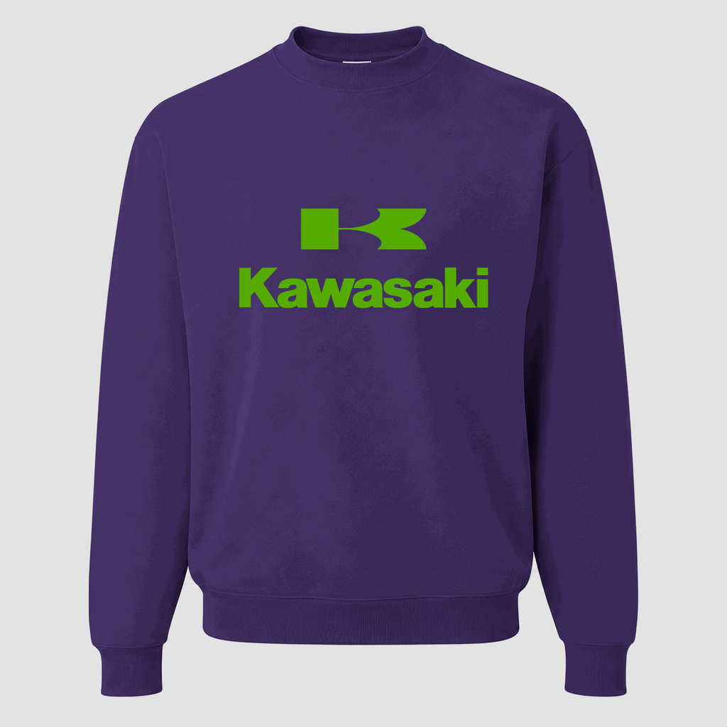 Men's Kawasaki Crewneck Sweatshirt - Purple