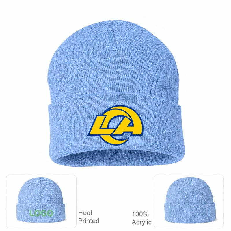 Los Angeles Rams Sky Blue Beanie Hat