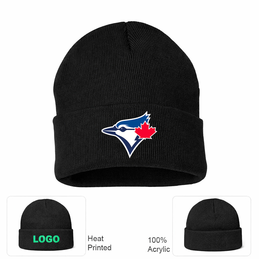 MLB Toronto Blue Jays Beanie Hat - Black