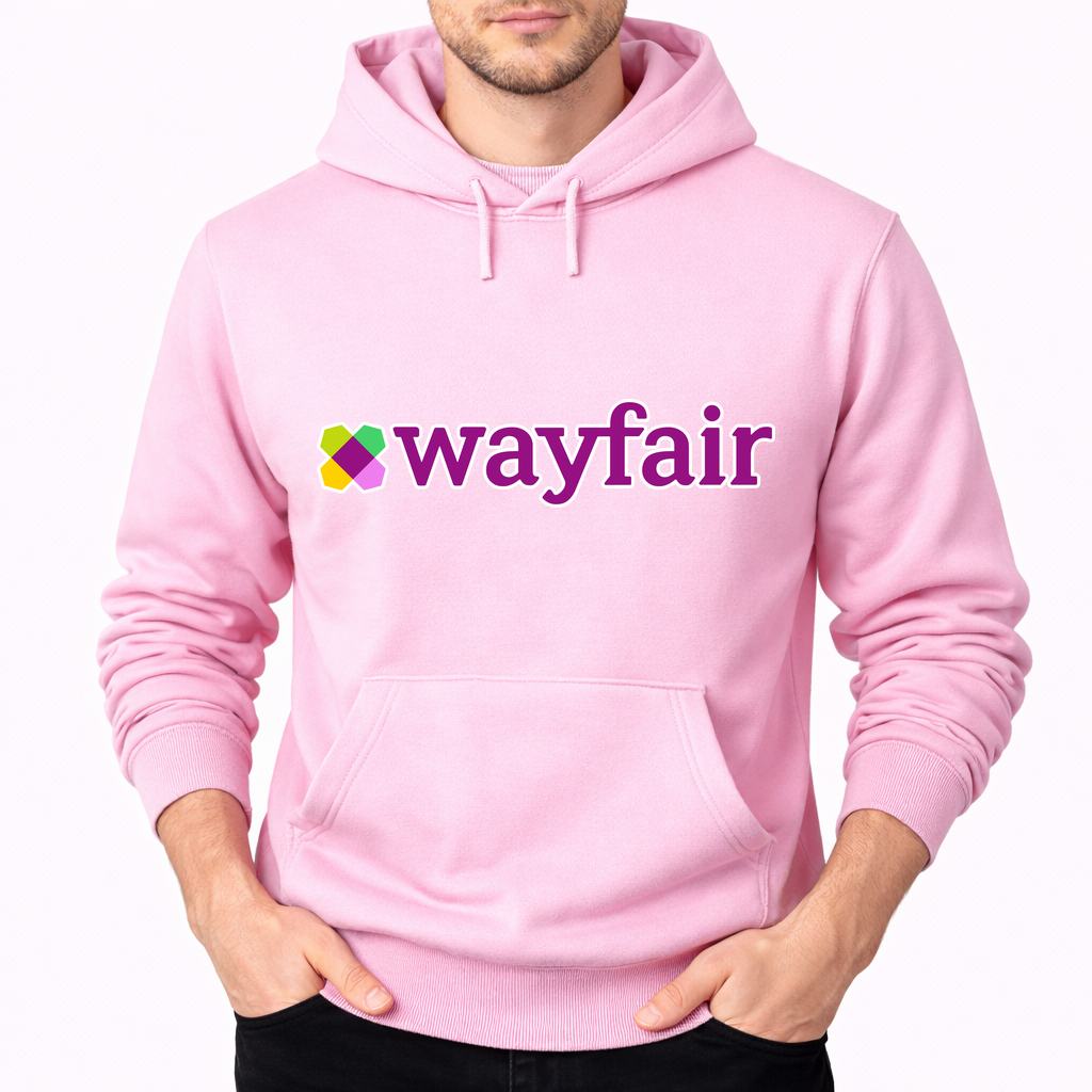 Men's Wayfair Pullover Hoodie - Pink
