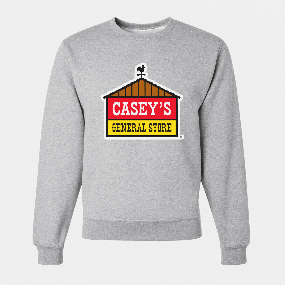 Men's Casey's General Stores Crewneck Sweatshirt - Gray