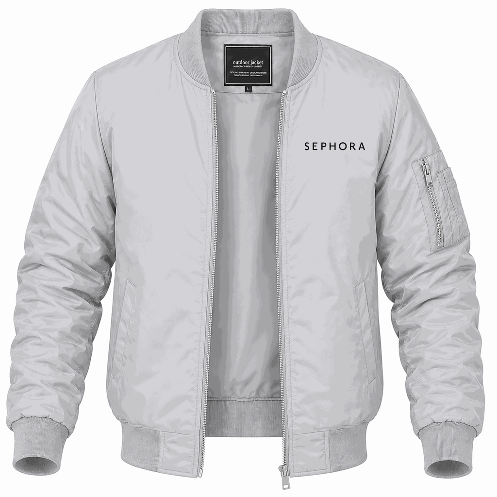 Men's Sephora Lightweight Bomber Jacket - Gray